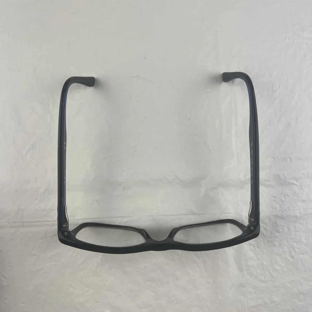 Ray Ban RB1531 3748 Black & Blue Youth Eyeglasses FRAMES ONLY 48-16-130 EUC
